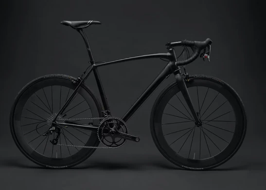 Road bike detailed view